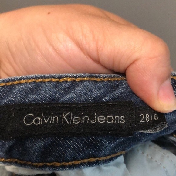Calvin Klein jeans size 6 Bermuda shorts denim - Picture 5 of 5